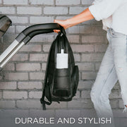 7AM - BK718 Diaper Backpack | Black Luggage & Bags