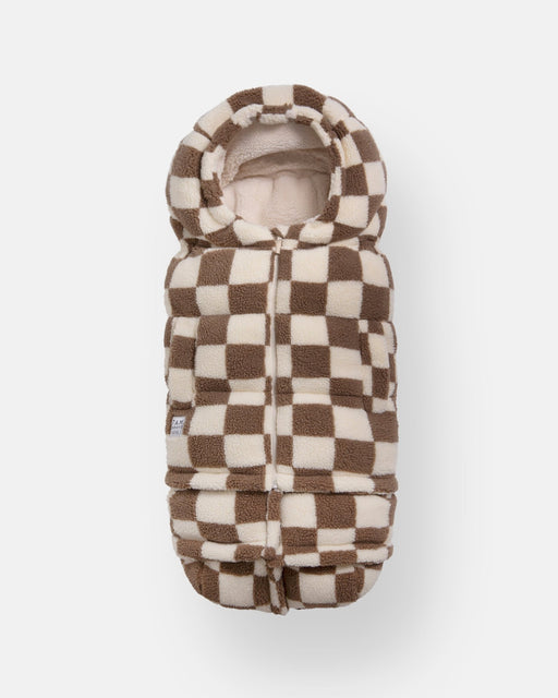 7AM - Blanket 212 evolution - Checker Berber Mother & Baby Checkers Tan