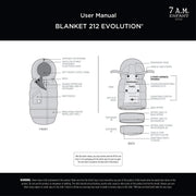 7AM - Blanket 212 Evolution | Metallic Lilac - 6M - 4T Mother & Baby