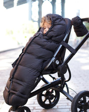 7AM - Blanket 212 Evolution - One Size 6M - 4T Mother & Baby Metallic Charcoal