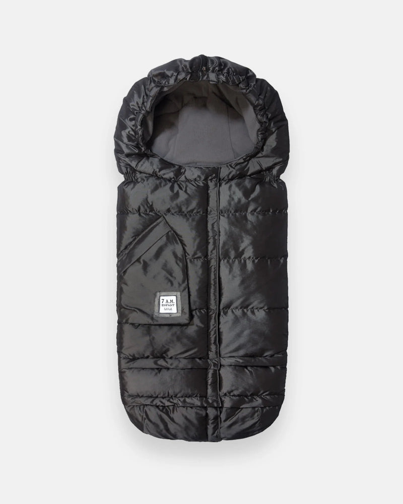 7AM - Blanket 212 Evolution - One Size 6M - 4T Mother & Baby Metallic Charcoal