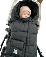 7AM - Blanket 212 evolution - Plush - One Size 6M - 4T Mother & Baby Navy