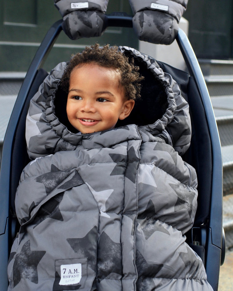 7AM - Blanket 212 evolution - Plush - One Size 6M - 4T Mother & Baby Print Stella