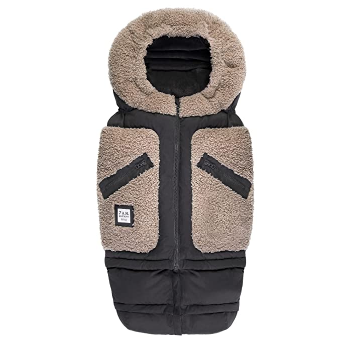 7AM - Blanket 212 evolution - Teddy Appliqué - One Size 6M - 4T - OatmealSmokey Mother & Baby