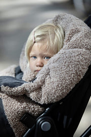 7AM - Blanket 212 evolution - Teddy Appliqué - One Size 6M - 4T - OatmealSmokey Mother & Baby