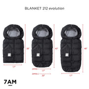 7AM - Blanket 212 evolution - Teddy Appliqué - One Size 6M - 4T - OatmealSmokey Mother & Baby
