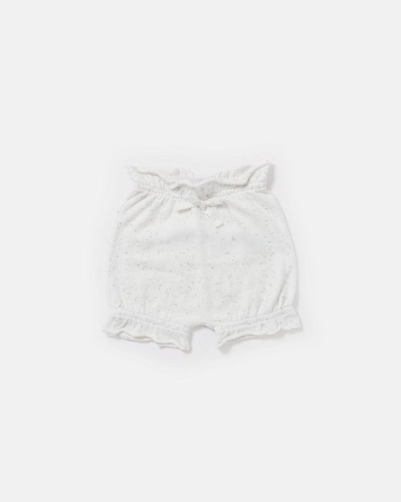 7AM - Bloomers Ruffles - Ribbed | Baby Bloomers with Ruffle Detail for Infants Mother & Baby 6 - 9M