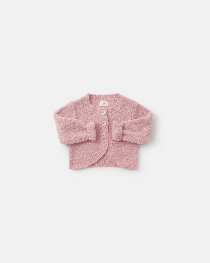 7AM - Bolero Cardigan - Fuzzy - Signature 7AM Knitwear Collection for Kids Mother & Baby 1 - 2T