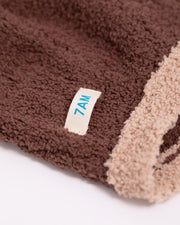 7AM - Bonnet - Fuzzy | Cozy Insulated Baby Bonnet for Stroller & Car Seat Mother & Baby Choco
