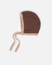 7AM - Bonnet - Fuzzy | Cozy Insulated Baby Bonnet for Stroller & Car Seat Mother & Baby Choco