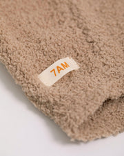 7AM - Bonnet - Fuzzy | Cozy Insulated Baby Bonnet for Stroller & Car Seat Mother & Baby Pecan