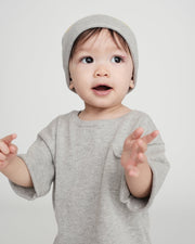 7AM - Boxy Cotton Tee Pocket Mother & Baby Sage 3 - 4T