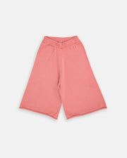 7AM - Boxy Cotton Wide Pants Mother & Baby Coral 18 - 24M