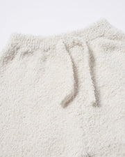 7AM - Boxy Lounge Pants - Fuzzy Mother & Baby Black Melange 1 - 3M