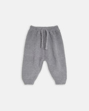 7AM - Boxy Lounge Pants - Fuzzy Mother & Baby Gris 3 - 6M