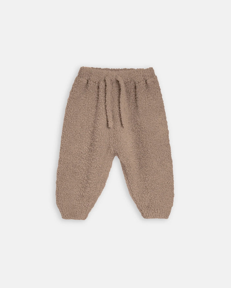 7AM - Boxy Lounge Pants - Fuzzy Mother & Baby Taupe 1 - 3M