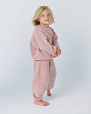 7AM - Boxy Sweater - Fuzzy Mother & Baby Ash Rose 1 - 3M