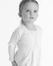 7AM - Camisole Dress - Ribbed Mother & Baby Seashell 6 - 9M