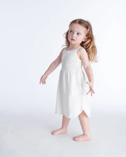7AM - Camisole Dress - Ribbed Mother & Baby Seashell 6 - 9M