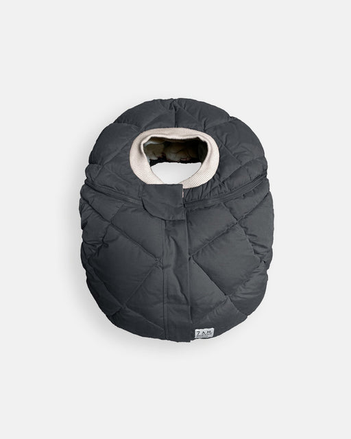 7AM - Car Seat Cocoon - Benji Sherpa - Smokey - 0_12M Mother & Baby Smokey