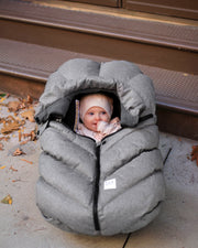 7AM - Car Seat Cocoon - Heathers - Heather Grey - 0 - 12M Mother & Baby