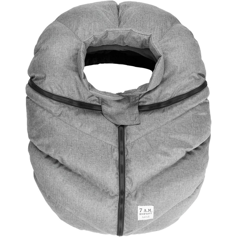 7AM - Car Seat Cocoon - Heathers - Heather Grey - 0 - 12M Mother & Baby