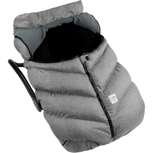 7AM - Car Seat Cocoon - Heathers - Heather Grey - 0 - 12M Mother & Baby