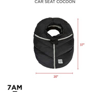 7AM - Car Seat Cocoon - Heathers - Heather Grey - 0 - 12M Mother & Baby