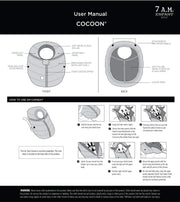 7AM - Car Seat Cocoon - Metallic Lilac - 0 - 12M Mother & Baby