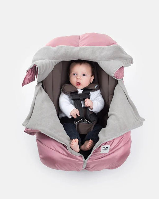 7AM - Car Seat Cocoon - Metallic Lilac - 0 - 12M Mother & Baby