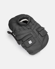 7AM - Car Seat Cocoon - Oslo Cloud Mother & Baby Black