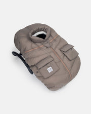 7AM - Car Seat Cocoon - Oslo Cloud Mother & Baby Chestnut