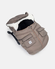 7AM - Car Seat Cocoon - Oslo Cloud Mother & Baby Chestnut