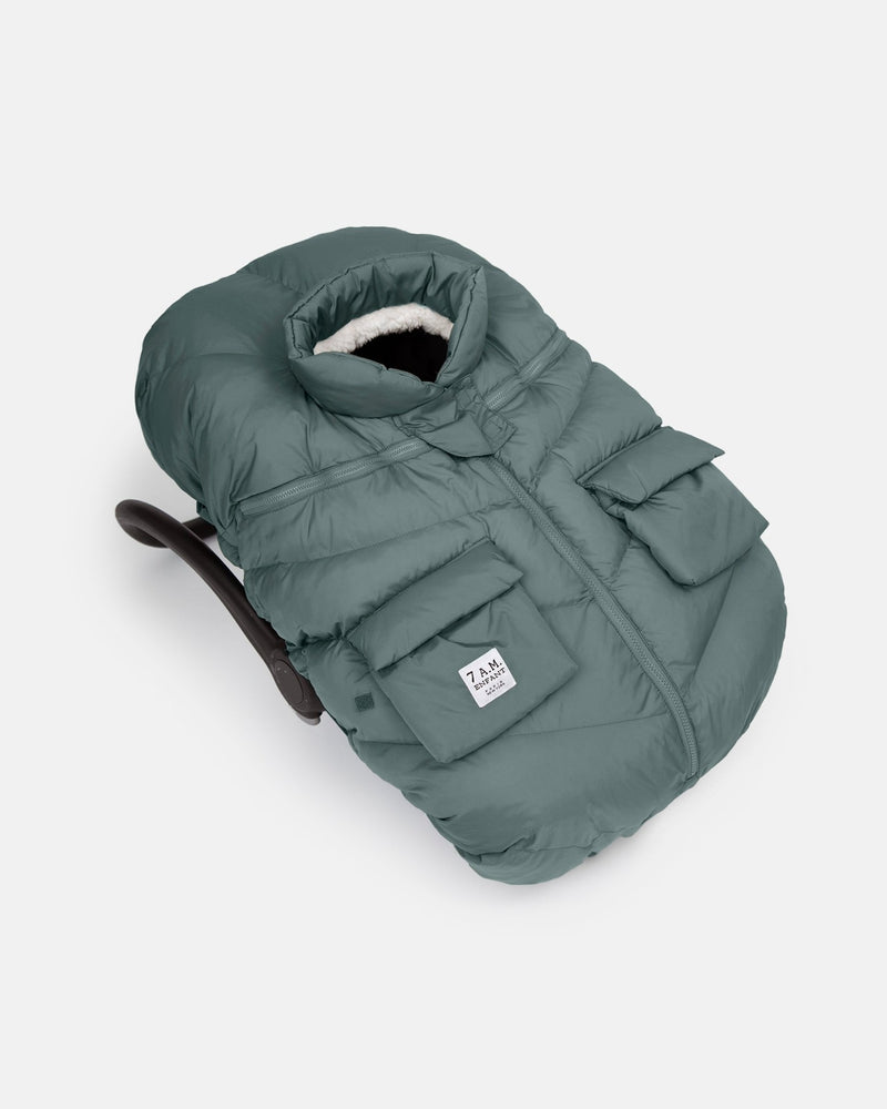 7AM - Car Seat Cocoon - Oslo Cloud Mother & Baby Pine