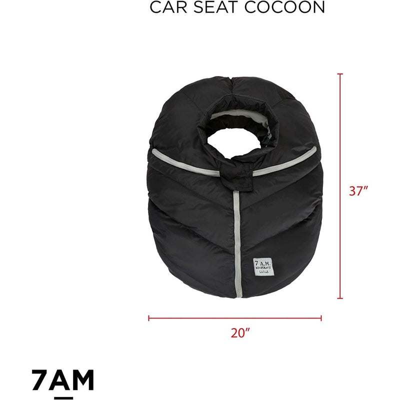 7AM - Car Seat Cocoon - Polar Mother & Baby Windproof and water - repellent; Ultra - lightweight insulation; Plush lining; Machine washable