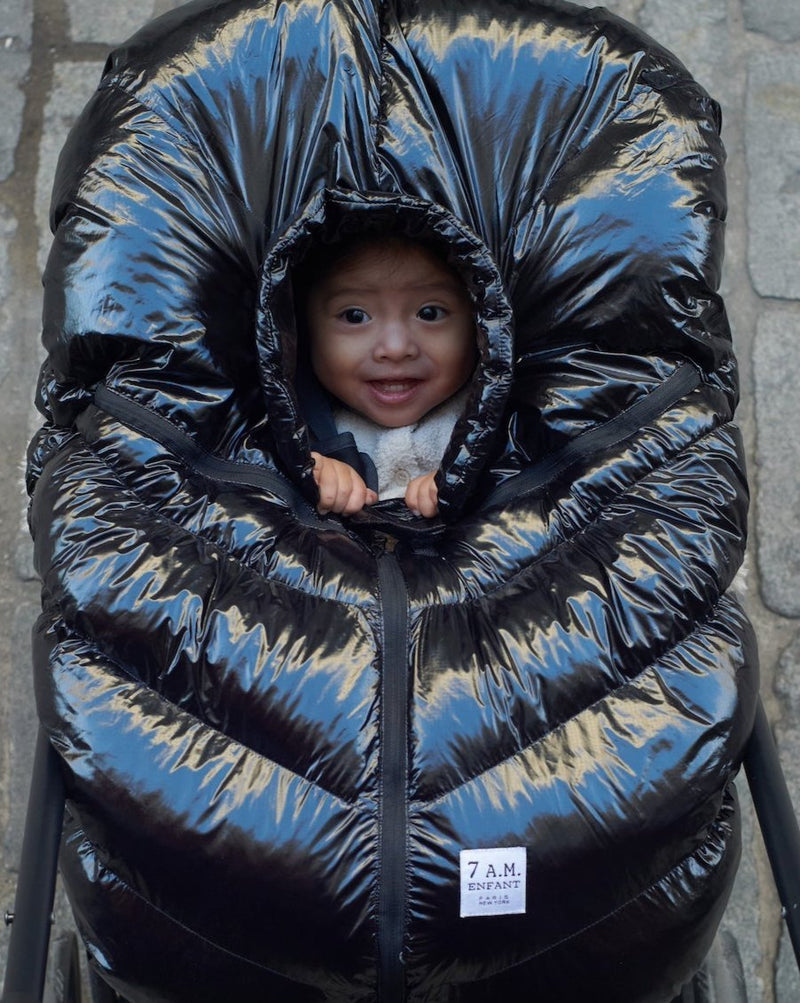 7AM - Car Seat Cocoon - Polar Mother & Baby Windproof and water - repellent; Ultra - lightweight insulation; Plush lining; Machine washable