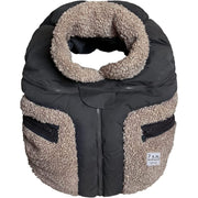 7AM - Car Seat Cocoon - Teddy Applique - Applique Oatmeal - 0 - 12M Mother & Baby