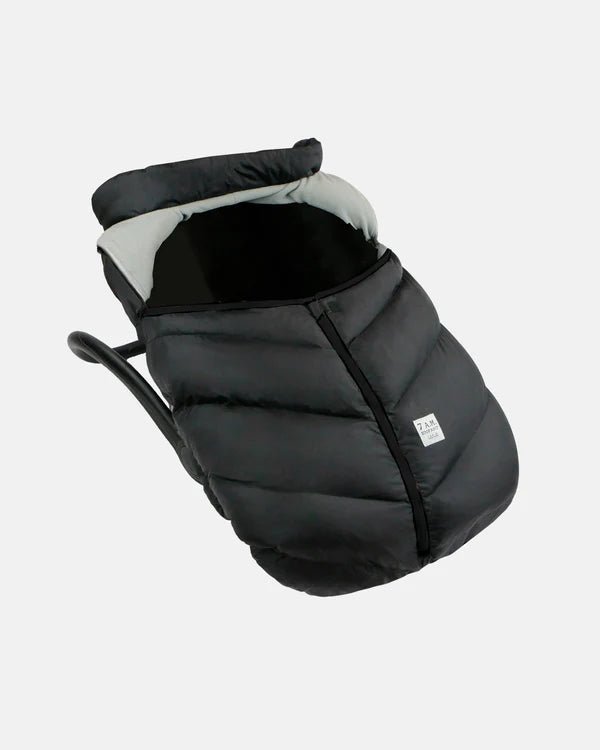 7AM - Car Seat Cover Cocoon - One Size 0 - 12M Mother & Baby Black