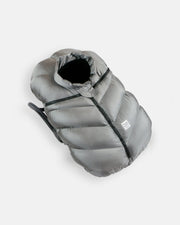 7AM - Car Seat Cover Cocoon - One Size 0 - 12M Mother & Baby Metallic Silver