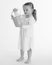 7AM - Cardigan - Ribbed Mother & Baby Seashell 12 - 18M