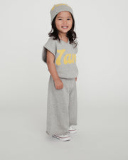 7AM - Cotton Beanie | Cozy Stretch Knit Beanie for Babies, Toddlers and Kids Mother & Baby Heather Grey 0 - 6M