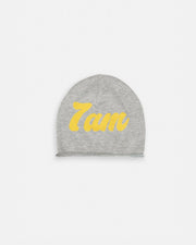 7AM - Cotton Beanie | Cozy Stretch Knit Beanie for Babies, Toddlers and Kids Mother & Baby Heather Grey 0 - 6M