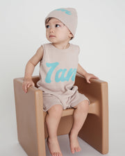 7AM - Cotton Beanie | Cozy Stretch Knit Beanie for Babies, Toddlers and Kids Mother & Baby Oat 0 - 6M
