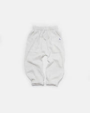 7AM - Cotton Joggers - Ribbed Mother & Baby White 0 - 3M