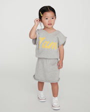 7AM - Cotton Skirt | Girls' Baby & Toddler Apparel & Accessories Heather Grey 12 - 18M