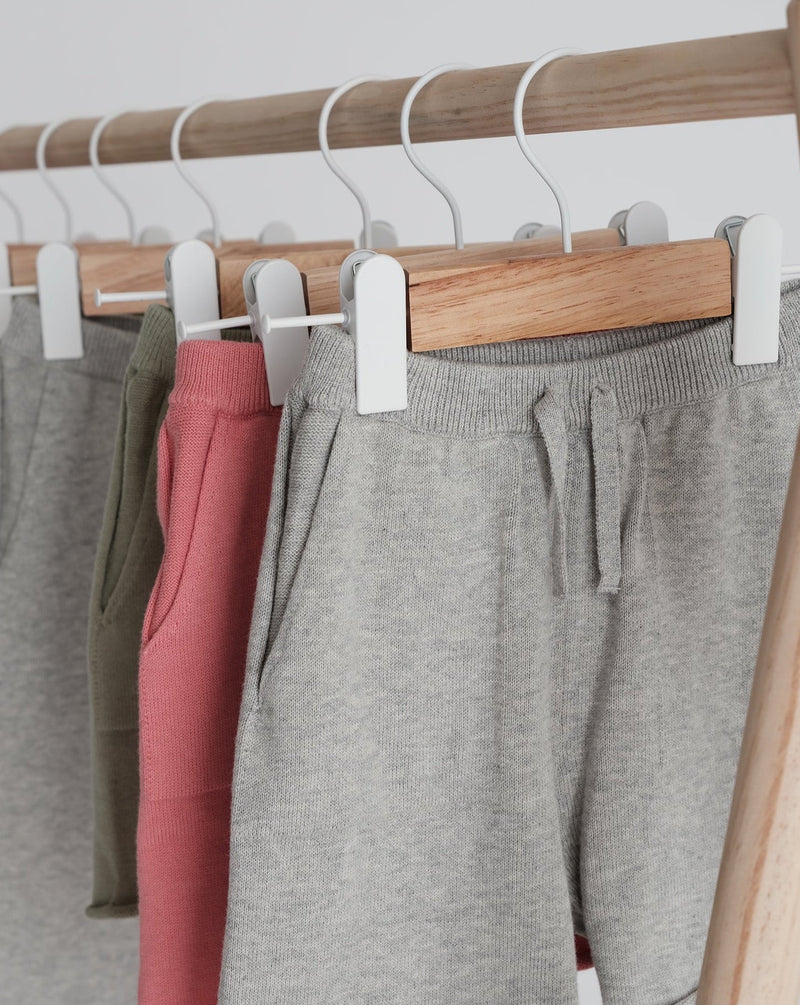 7AM - Cotton Slouchy Shorts | Baby & Toddler Shorts Apparel & Accessories Heather Grey 6 - 12M