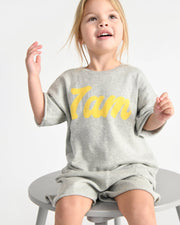 7AM - Cotton Slouchy Shorts | Baby & Toddler Shorts Apparel & Accessories Heather Grey 6 - 12M