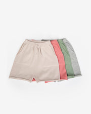 7AM - Cotton Slouchy Shorts | Baby & Toddler Shorts Apparel & Accessories Heather Grey 6 - 12M