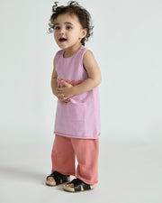 7AM - Dress Boxy | Baby & Toddler Dress Apparel & Accessories Pink 12 - 18M