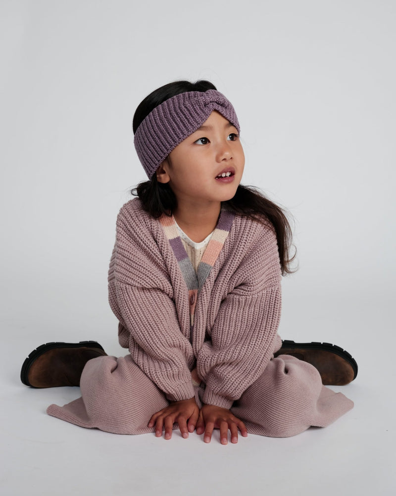 7AM - Headband Chunky Apparel & Accessories Purple 12 - 24M